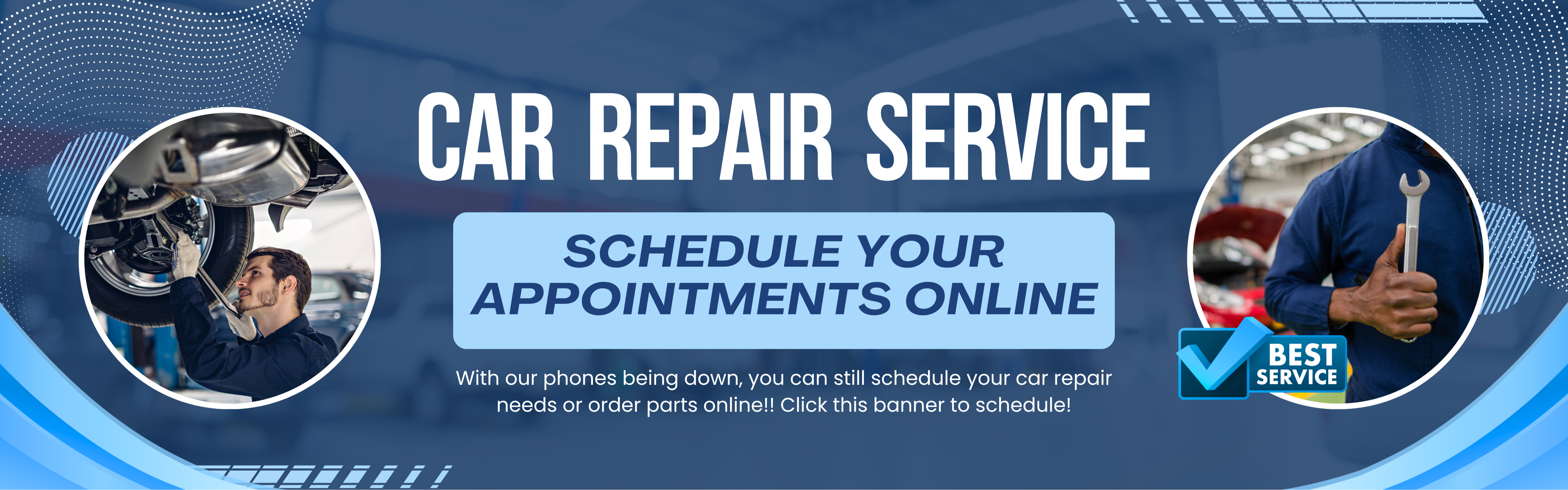 schedule service online